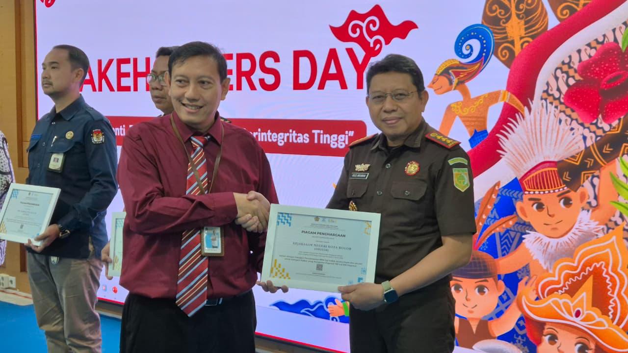 Kejari Kota Bogor Raih Penghargaan KPPN, SPM Gaji Dinilai Cepat Dan Akurat