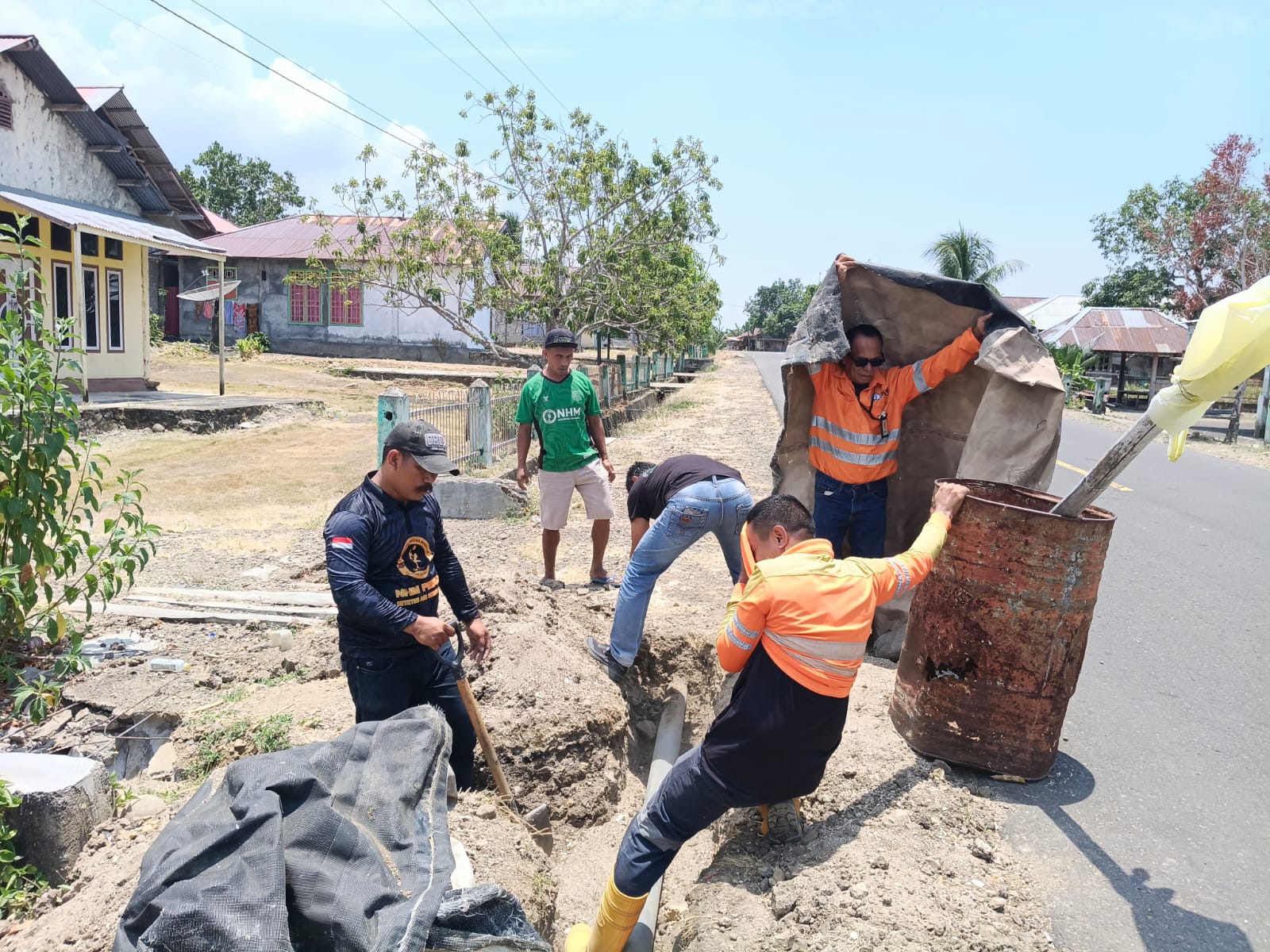 Program Air Bersih NHM Peduli Jangkau 89 Rumah Di Desa Tabanoma