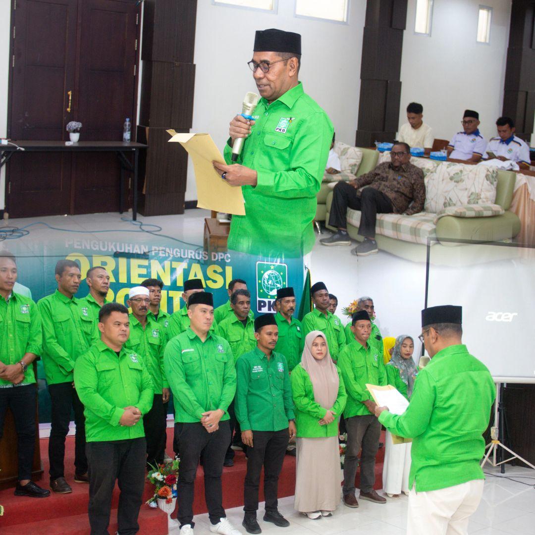 Usai Dikukuhkan, PKB Halut Bidik 4 Kursi, Fahmi Musa Tegaskan, Kader Wajib Loyal Dan Berjuang Untuk Rakyat