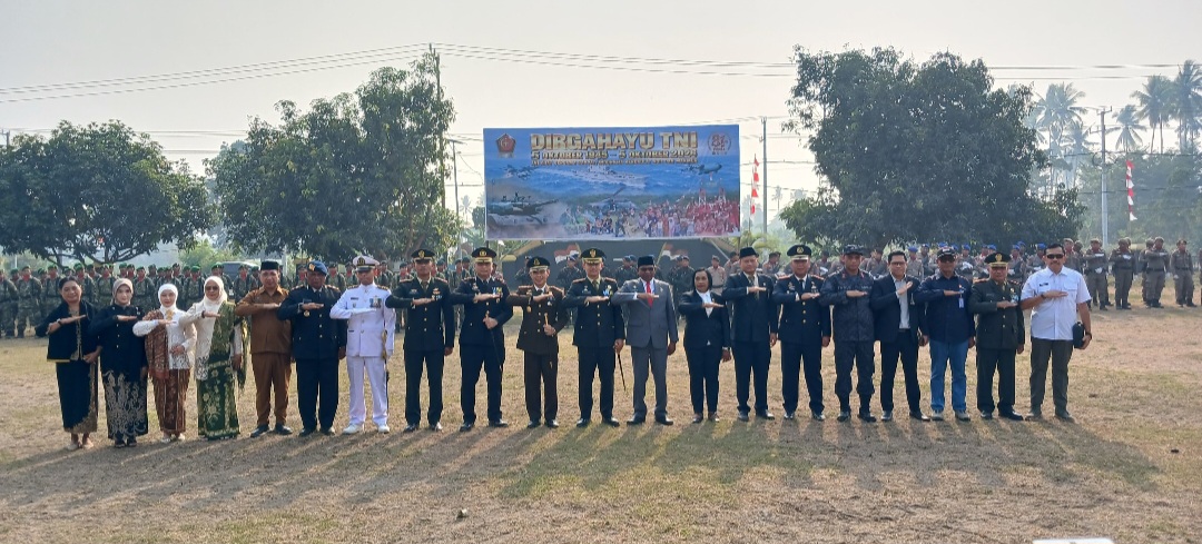 Peringati HUT TNI Ke-81, Kodim 1508/Tobelo  Perkuat Sinergi Dan Rawat Perdamaian Di Halut