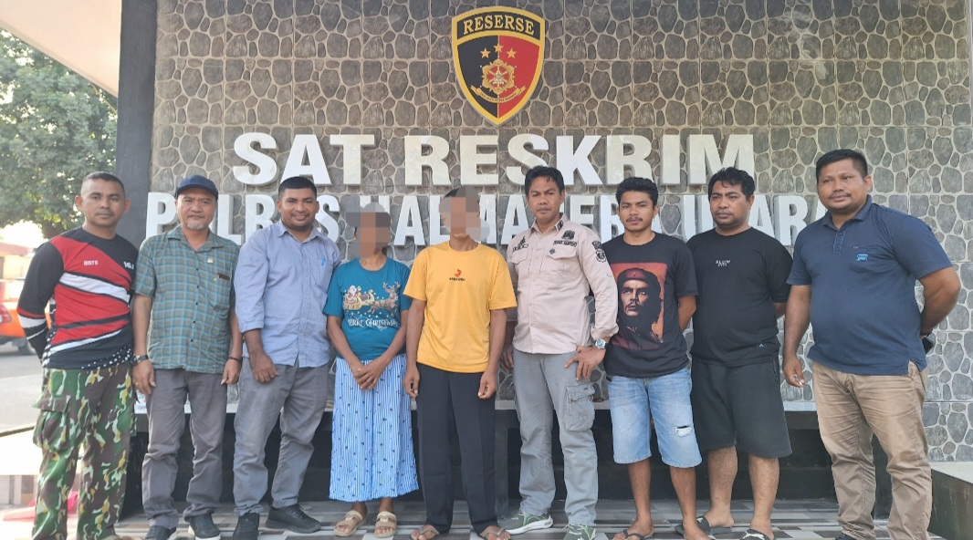 Terduga Pelaku Pembacokan Di Kilometer 19 Serahkan Diri Ke Polres Halut